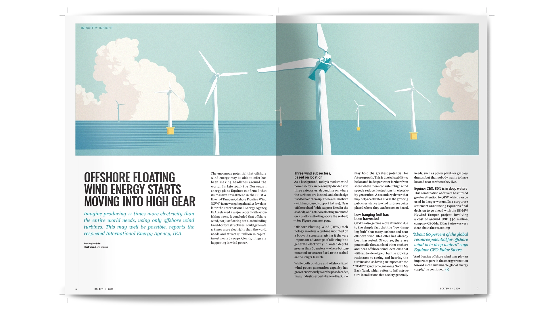 Bolted Magazine spread